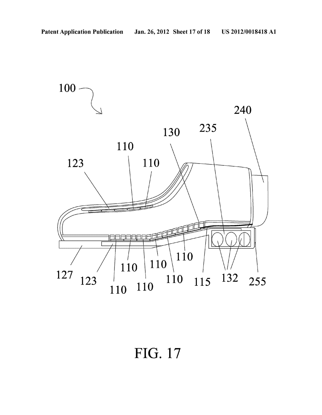 TEMPERATURE CONTROLLABLE SHOES - diagram, schematic, and image 18