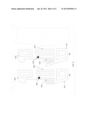 Tag having three component unitary pole antenna diagram and image