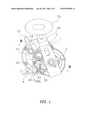 Dual-Bearing Reel Drag Sound Producing Device diagram and image