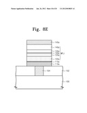 MAGNETIC MEMORY DEVICES, ELECTRONIC SYSTEMS AND MEMORY CARDS INCLUDING THE     SAME, METHODS OF MANUFACTURING THE SAME, AND METHODS OF FORMING A     PERPENDICULAR MAGNETIC FILM OF THE SAME diagram and image