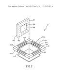 Packaging device of image sensor diagram and image