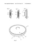 DEVICE FOR HOLDING WAFER SHAPED ARTICLES diagram and image