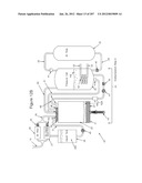 COMPRESSED AIR ENERGY STORAGE SYSTEM UTILIZING TWO-PHASE FLOW TO     FACILITATE HEAT EXCHANGE diagram and image