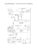 COMPRESSED AIR ENERGY STORAGE SYSTEM UTILIZING TWO-PHASE FLOW TO     FACILITATE HEAT EXCHANGE diagram and image