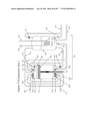 COMPRESSED AIR ENERGY STORAGE SYSTEM UTILIZING TWO-PHASE FLOW TO     FACILITATE HEAT EXCHANGE diagram and image