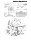 FRONT VEHICLE-BODY STRUCTURE OF VEHICLE diagram and image