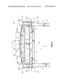 FRONT VEHICLE-BODY STRUCTURE OF VEHICLE diagram and image