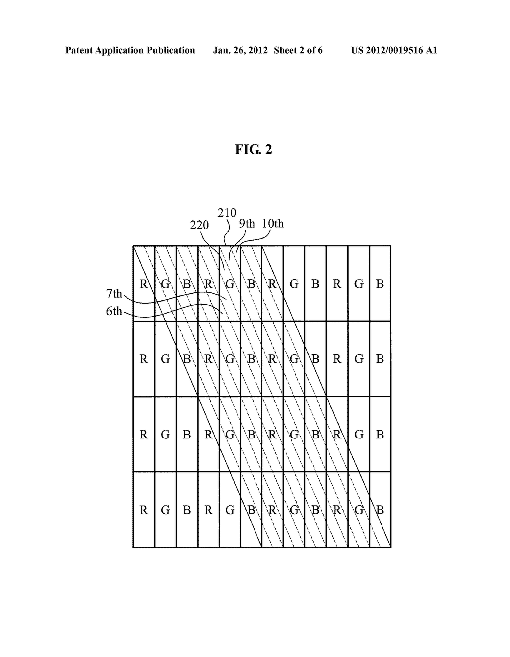 MULTI-VIEW DISPLAY SYSTEM AND METHOD USING COLOR CONSISTENT SELECTIVE     SUB-PIXEL RENDERING - diagram, schematic, and image 03