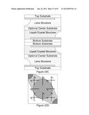 CONTACT STRUCTURE FOR A TUNABLE LIQUID CRYSTAL OPTICAL DEVICE diagram and image