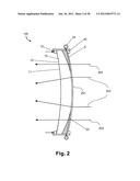 HIGH PERFORMANCE, LOW COST MULTIFOCAL LENS HAVING DYNAMIC PROGRESSIVE     OPTICAL POWER REGION diagram and image