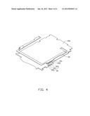 ELECTRONIC DEVICE AND CONNECTION MECHANISM FOR TOUCH BUTTONS THEREOF diagram and image