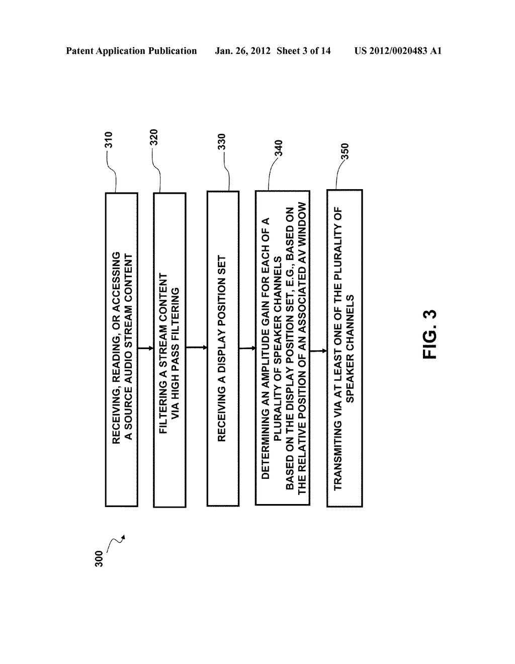 SYSTEM AND METHOD FOR ROBUST AUDIO SPATIALIZATION USING FREQUENCY     SEPARATION - diagram, schematic, and image 04