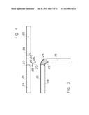 PANEL STRUCTURE MADE OF WOODEN MATERIAL AND PROCESS FOR OBTAINING SUCH     PANELS diagram and image