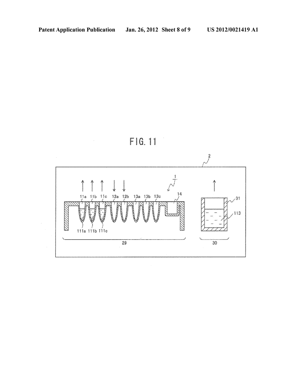 Analyzing System, Analyzing Apparatus, Container, Analyzing Method,     Program, and Recording Medium - diagram, schematic, and image 09