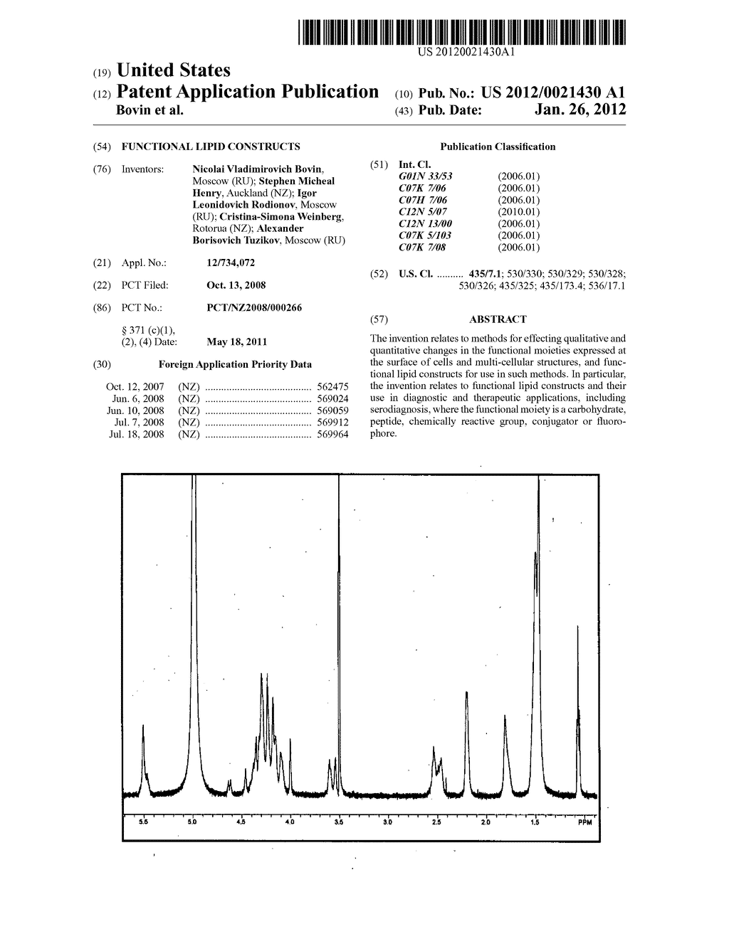 FUNCTIONAL LIPID CONSTRUCTS - diagram, schematic, and image 01