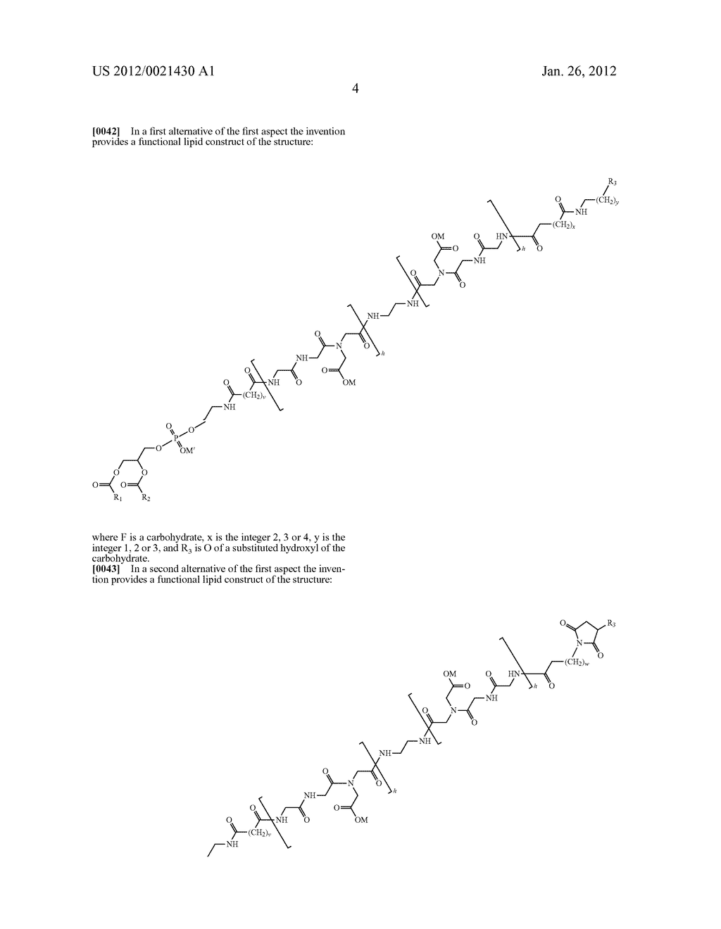 FUNCTIONAL LIPID CONSTRUCTS - diagram, schematic, and image 18