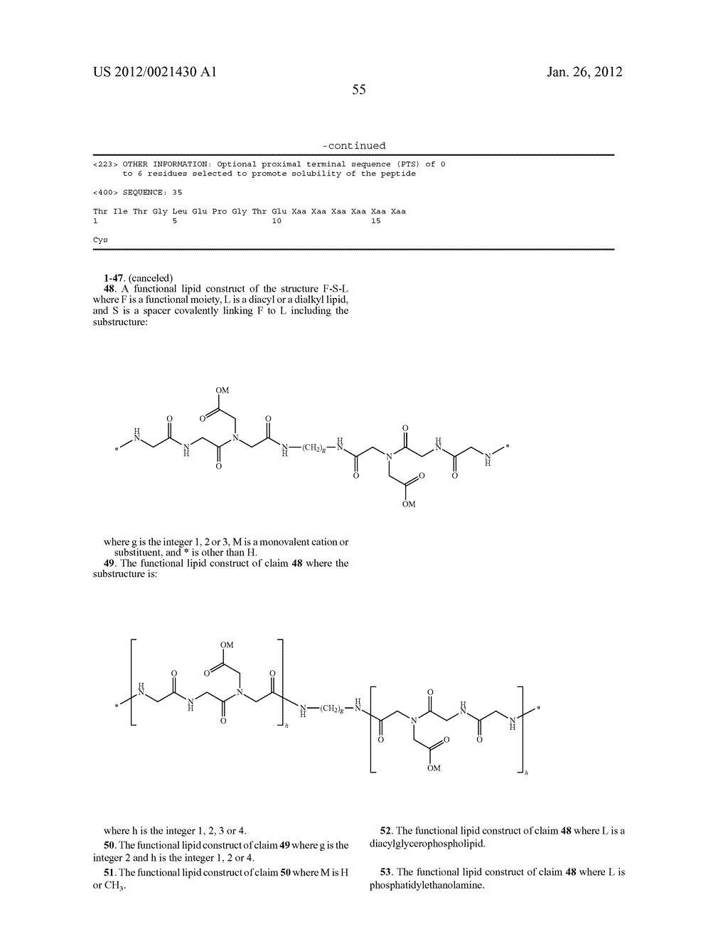 FUNCTIONAL LIPID CONSTRUCTS - diagram, schematic, and image 69