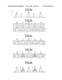 PROCESS FOR PRODUCING TWO INTERLEAVED PATTERNS ON A SUBSTRATE diagram and image