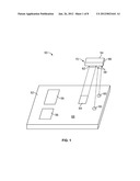 MOUNTING PLATE FOR MOUNTING AN ELECTRICAL CONNECTOR TO A CIRCUIT BOARD diagram and image