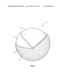Golf Ball And Method Of Manufacturing A Golf Ball diagram and image