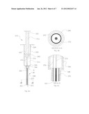 APPARATUS AND METHOD FOR TREATING AND DISPENSING A MATERIAL INTO TISSUE diagram and image