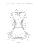 Two-Piece Wearable Absorbent Article With Advantageous Fastener     Performance Configurations diagram and image