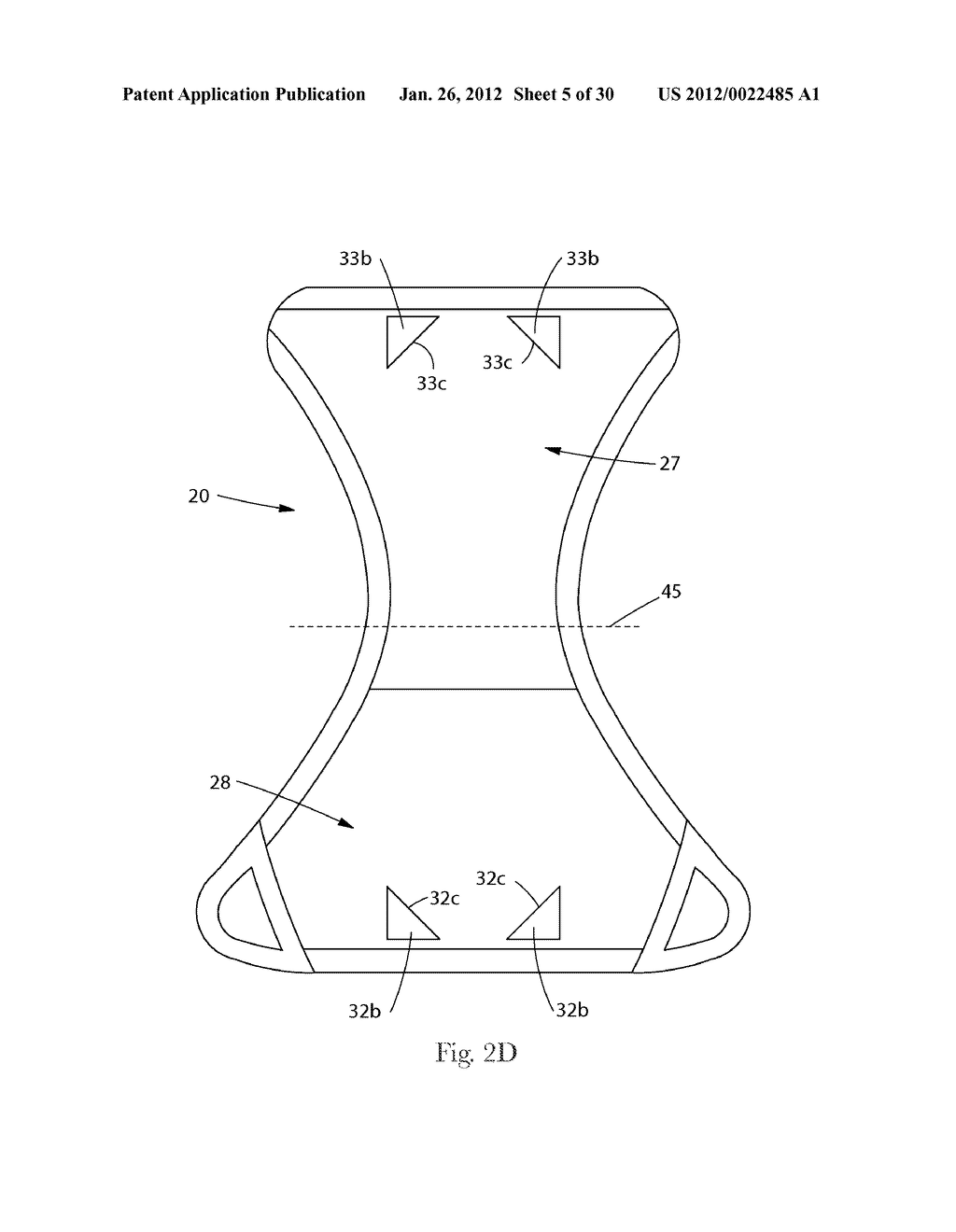 Two-Piece Wearable Absorbent Article With Advantageous Fastener     Performance Configurations - diagram, schematic, and image 06