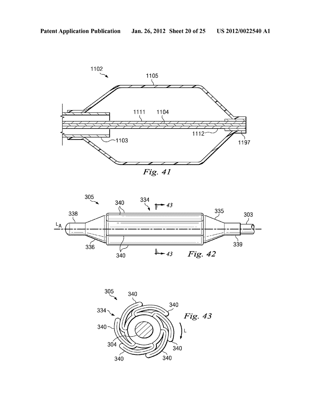 APPARATUS AND METHODS FOR USE OF EXPANDABLE MEMBERS IN SURGICAL     APPLICATIONS - diagram, schematic, and image 21