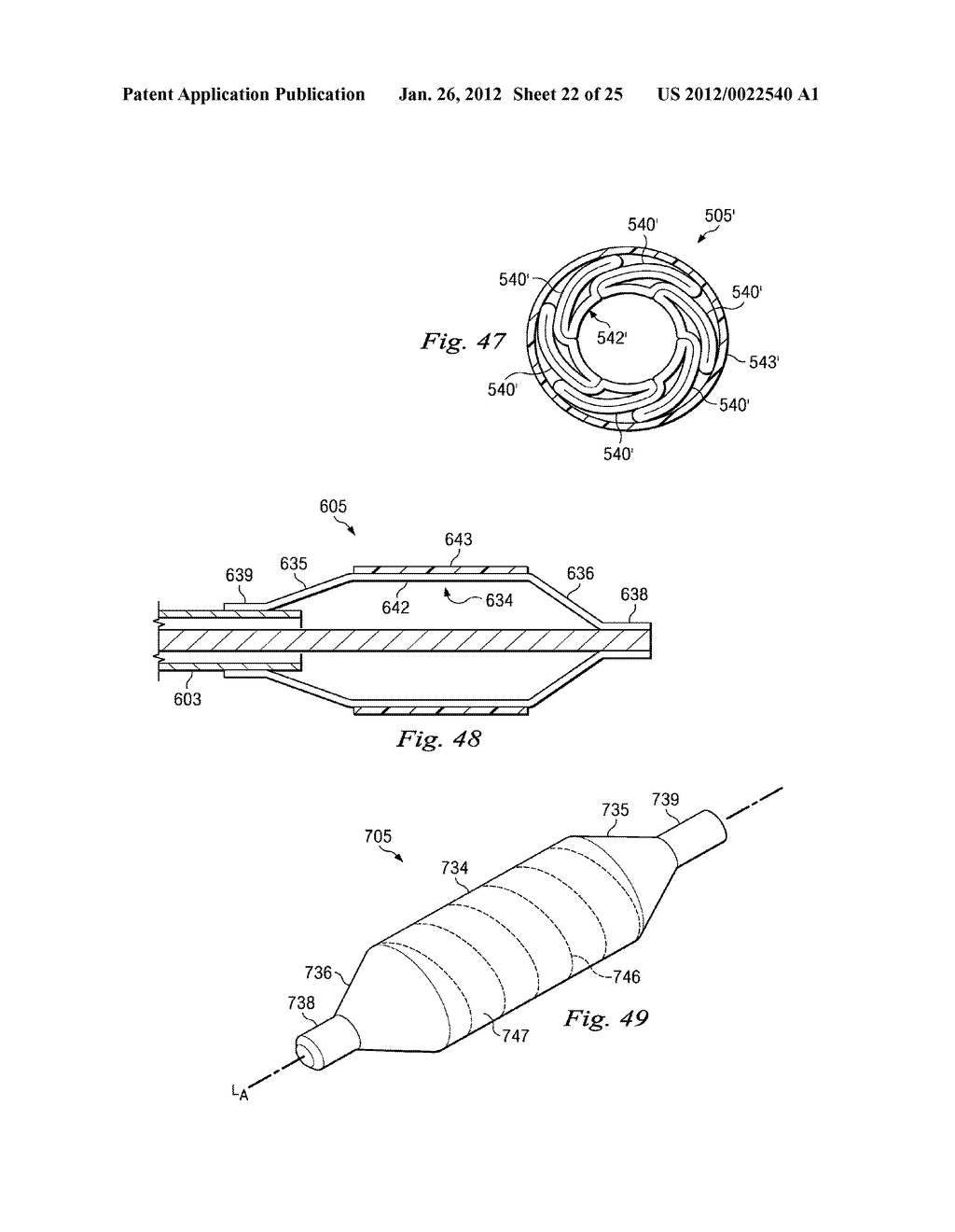 APPARATUS AND METHODS FOR USE OF EXPANDABLE MEMBERS IN SURGICAL     APPLICATIONS - diagram, schematic, and image 23