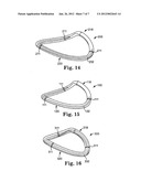 Set of Annuloplasty Devices with Varying Anterior-Posterior Ratios and     Related Methods diagram and image