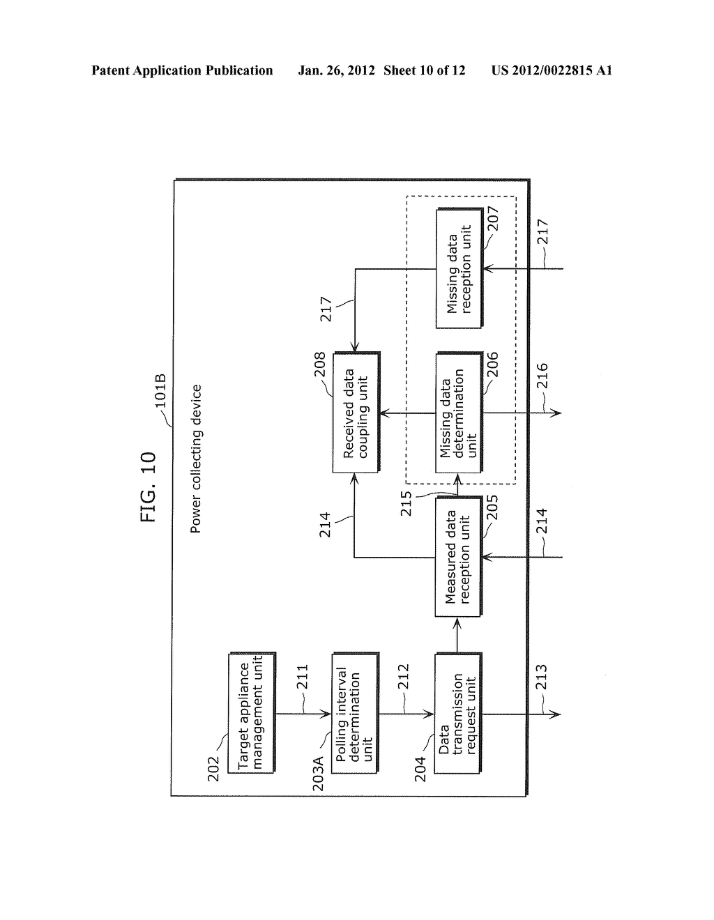 POWER COLLECTION DEVICE, POWER MEASUREMENT DEVICE, AND POWER COLLECTION     METHOD - diagram, schematic, and image 11