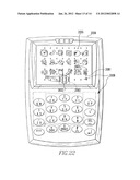 HANDHELD ELECTRONIC DEVICE AND ASSOCIATED METHOD EMPLOYING A MULTIPLE-AXIS     INPUT DEVICE AND PROVIDING A LEARNING FUNCTION IN A TEXT DISAMBIGUATION     ENVIRONMENT diagram and image