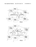 METHOD FOR MANAGEMENT OF DATA STREAM EXCHANGES IN AN AUTONOMIC     TELECOMMUNICATIONS NETWORK diagram and image