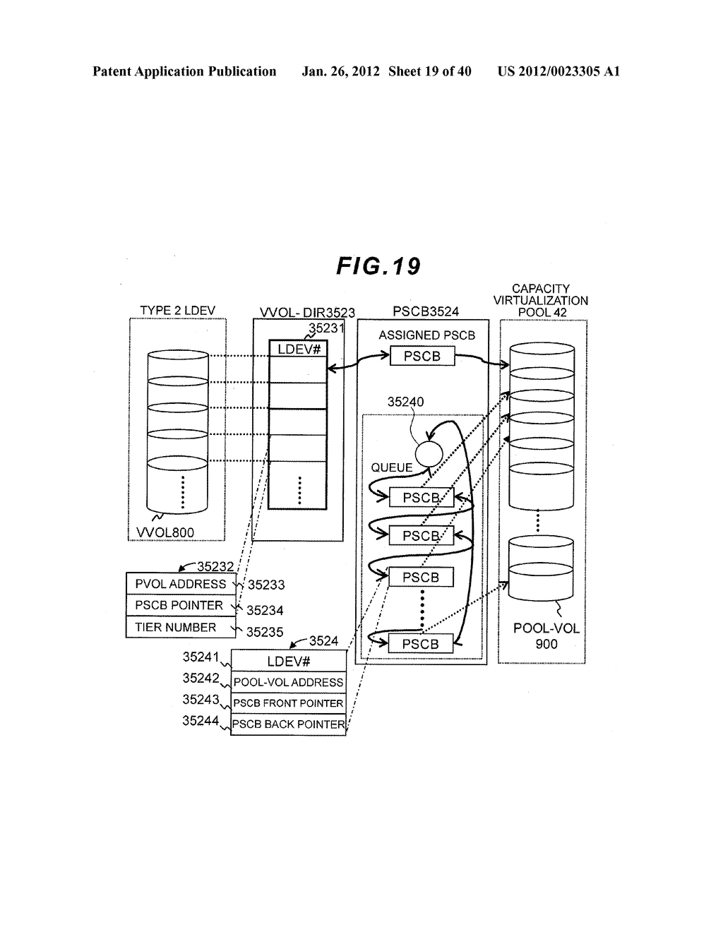 COMPUTER SYSTEM AND STORAGE CONTROL METHOD OF THE SAME - diagram, schematic, and image 20
