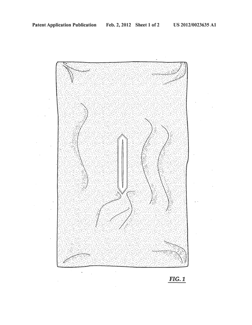 Novel towel and method of using same - diagram, schematic, and image 02