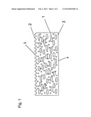 METHOD FOR CONTINUOUSLY PRODUCING SPONGE BODIES MADE OF REGENERATED     CELLULOSE AND A SPONGE BODY diagram and image