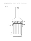 BRISTLE INSERT, BRUSH WITH SUCH BRISTLE INSERT, AND METHOD FOR     MANUFACTURING SUCH BRISTLE INSERT diagram and image