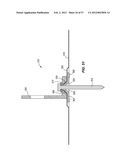 ROOFING GROMMET FORMING A SEAL BETWEEN A ROOF-MOUNTED STRUCTURE AND A ROOF diagram and image