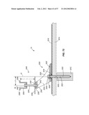 ROOFING GROMMET FORMING A SEAL BETWEEN A ROOF-MOUNTED STRUCTURE AND A ROOF diagram and image