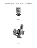 HIGH ACCURACY BATTERY-OPERATED MEMS MASS FLOW METER diagram and image