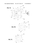 ELEMENT VIBRATING IN TWO UNCOUPLED MODES, AND USE IN VIBRATING RATE     GYROSCOPE diagram and image