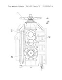 Gear Unit at Least Partially Filled with Oil diagram and image