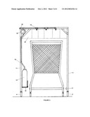  DisNfect  Self contained and portable grocery cart disinfecting system diagram and image