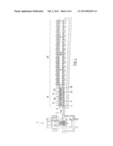 METHOD AND DEVICE FOR CONTROLLED STRAIGHTENING AND COOLING OF A WIDE METAL     STRIP, ESPECIALLY A STEEL STRIP OR SHEET METAL, RUNNING OUT OF A HOT     ROLLED STRIP ROLLING MILL diagram and image