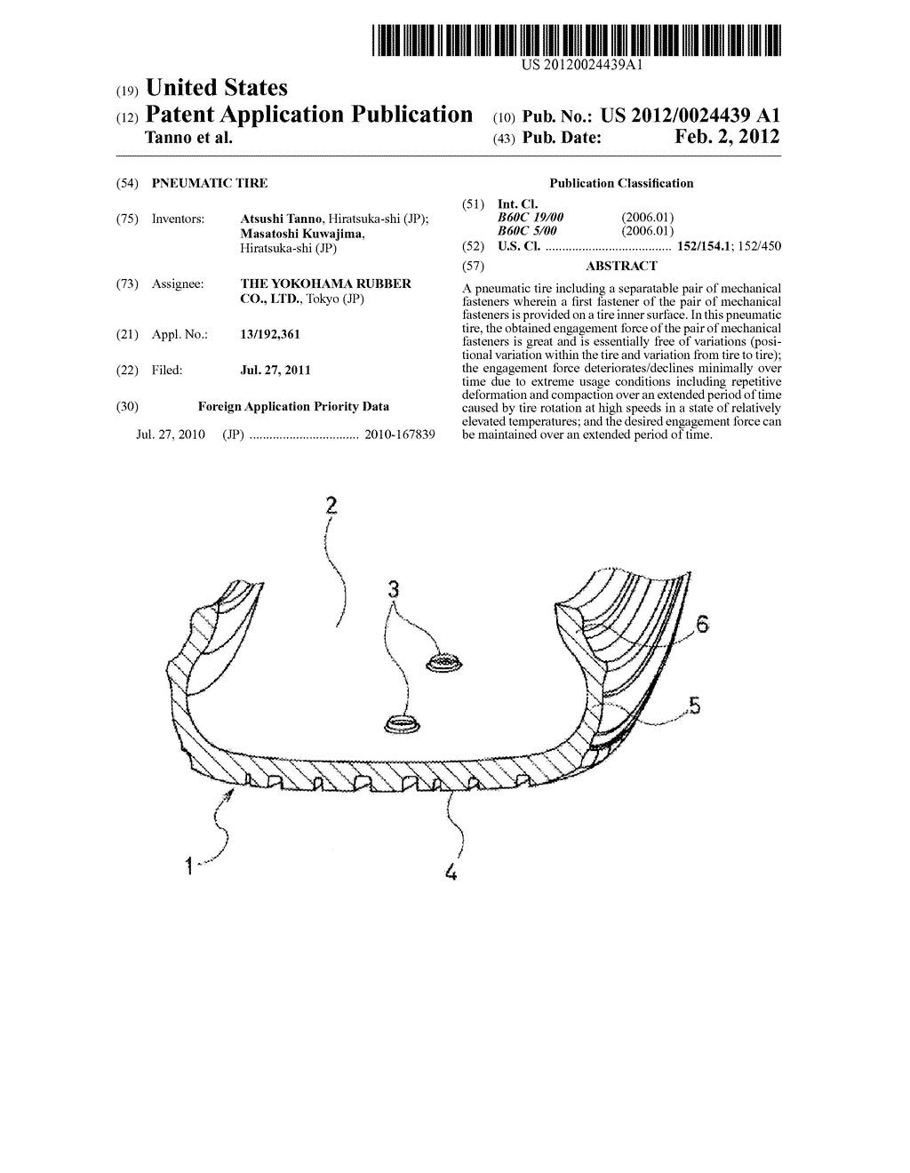 PNEUMATIC TIRE - diagram, schematic, and image 01