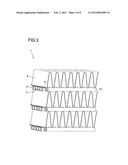 HEAT EXCHANGER AND AIR CONDITIONER HAVING THE HEAT EXCHANGER MOUNTED     THEREIN diagram and image