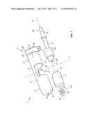 Implement and tool for loosening connection elements and kit comprising     such implement diagram and image