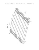 ARTICULATED FLAT SURFACE CONVEYOR BELT WITH SIDE LINK diagram and image