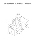 ARTICULATED FLAT SURFACE CONVEYOR BELT WITH SIDE LINK diagram and image