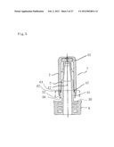 TWIST-CUT UNSEALING MECHANISM FOR CONTAINER diagram and image